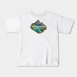Tongariro National Park Kids T-Shirt